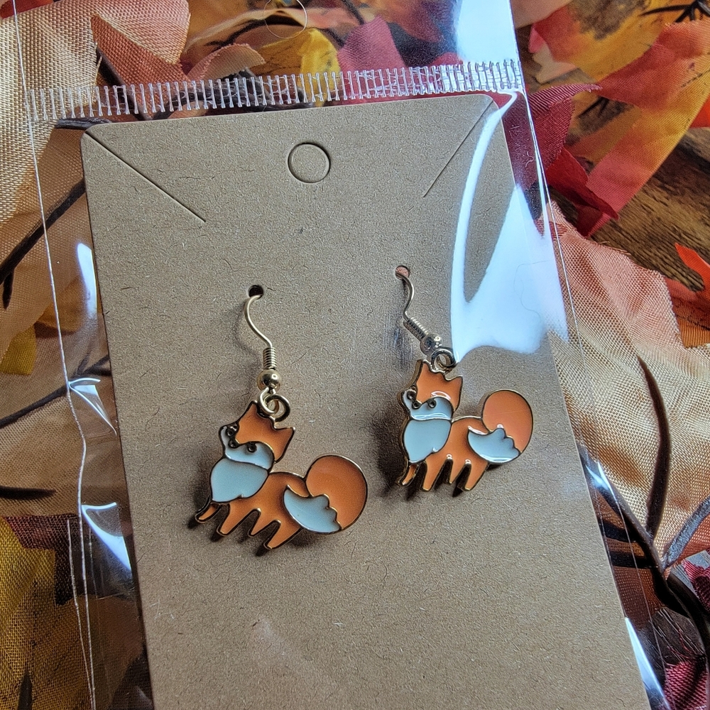 Cute Fox Earrings